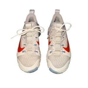 Nike Free Metcon 3 White University Red Blue Training Shoes Sneakers Womens Sz9